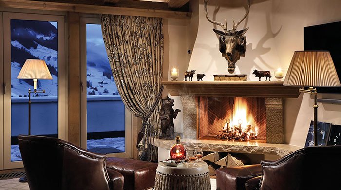 Зимняя сказка: Gstaad Palace в Швейцарии