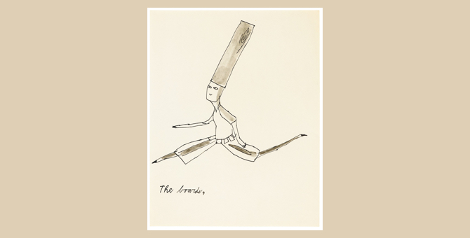 В Нью-Йорке можно увидеть ранние рисунки Энди Уорхола