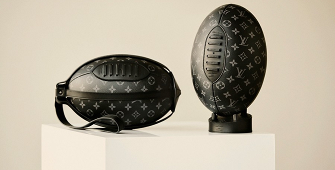 Louis Vuitton выпустил мяч для игры в регби