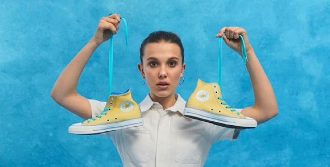 Милли Бобби Браун выпустит коллаборацию с Converse
