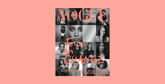 Джейн Фонда и Грета Тунберг снялись для обложки Vogue под редакцией Меган Маркл