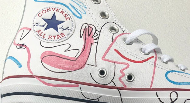 Художница Маша Рева выпустит коллаборацию с Converse