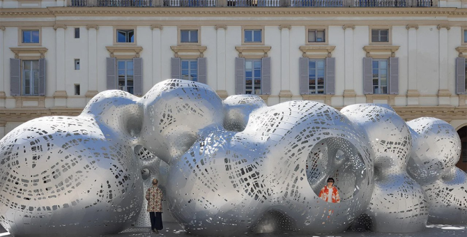 Louis Vuitton представил инсталляцию на Неделе дизайна в Милане