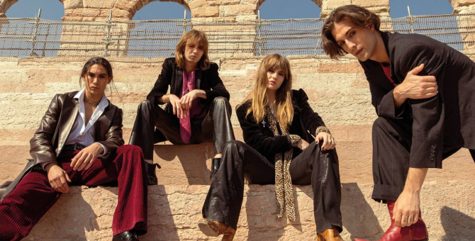 Måneskin выпустила клип на кавер Элвиса Пресли «If I Can Dream»