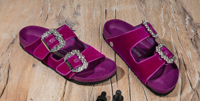 Manolo Blahnik и Birkenstock показали коллаборацию