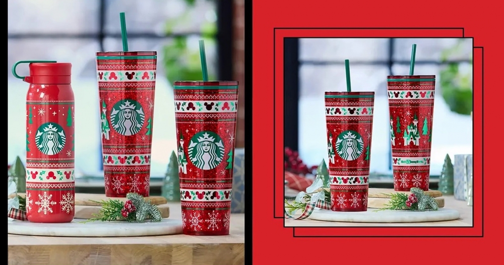 Starbucks и Disney представили новые праздничные стаканы