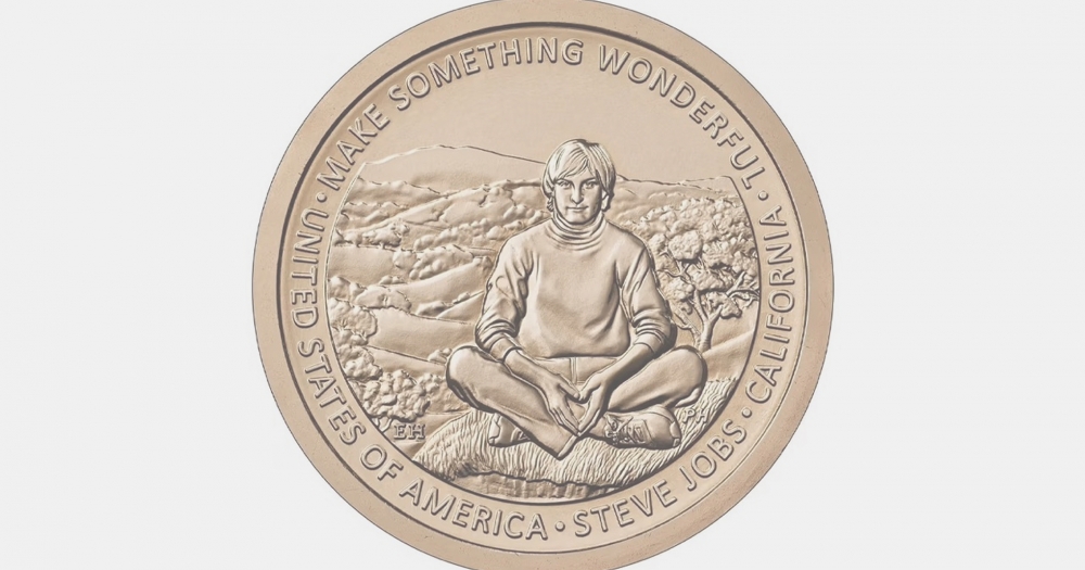 В США выпустят монеты с изображением Стива Джобса