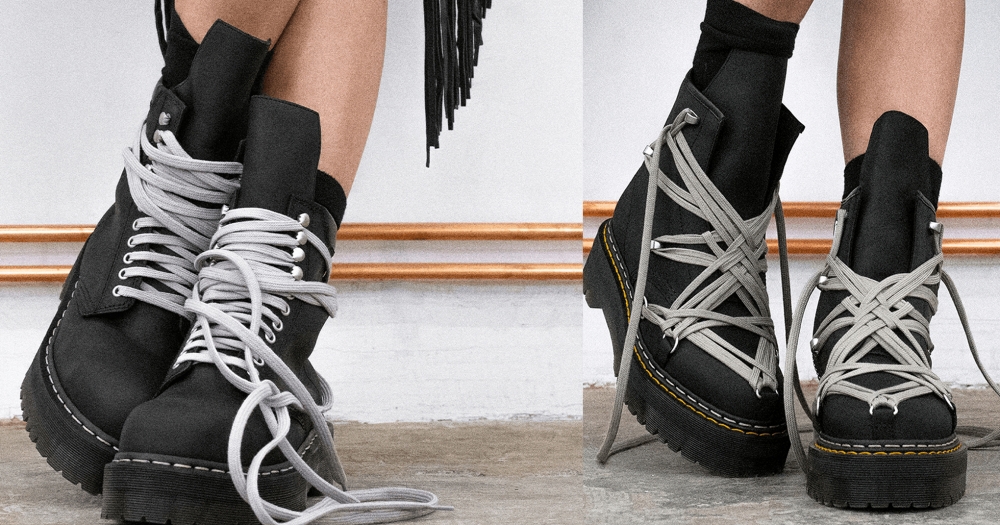 Rick Owens и Dr. Martens представили совместную коллекцию обуви