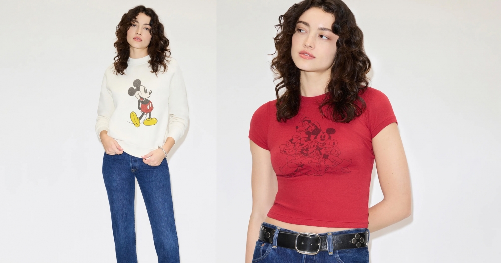 Бренд Re/Done выпустил совместную коллекцию с Disney