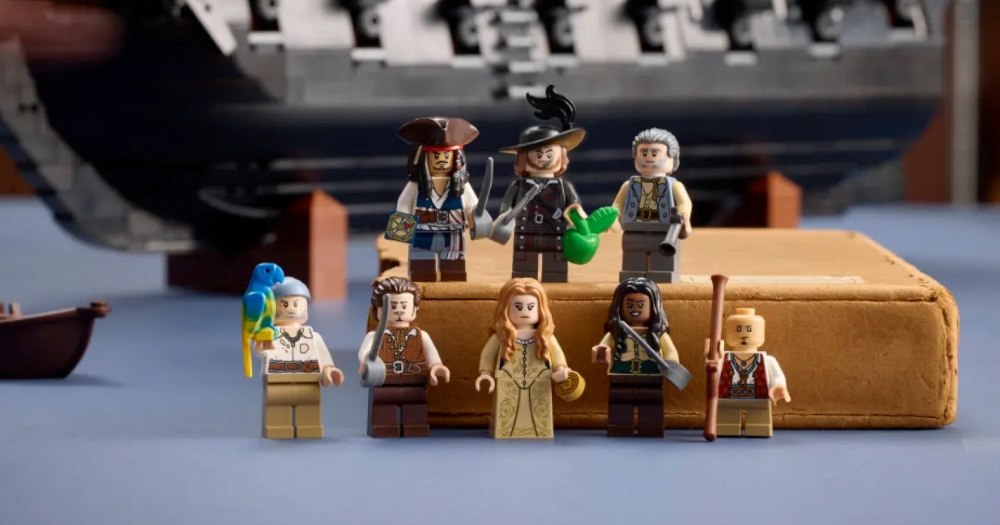 Lego представил новый конструктор под названием «Пиратский корабль капитана Джека Воробья»