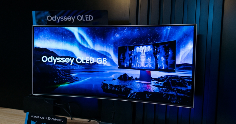 Samsung представил новый игровой монитор Odyssey 3D