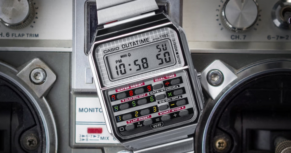 Casio представил часы в честь юбилея фильма «Назад в будущее»