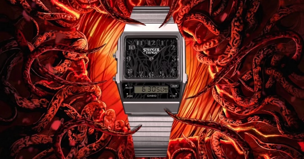Casio и Netflix выпустили часы по мотивам «Очень странных дел»