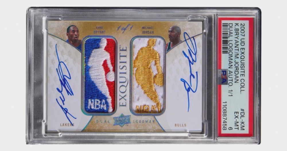 Карточку с автографами Джордана и Брайанта продали на аукционе