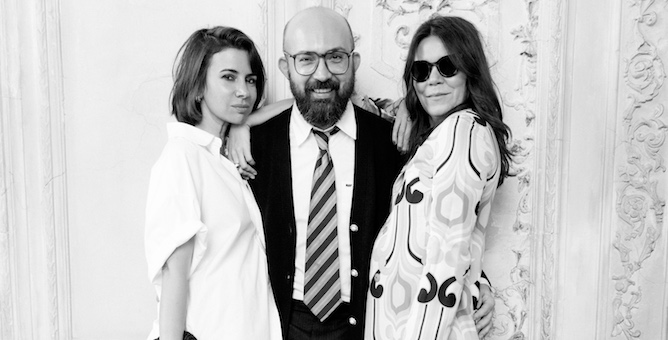 Гости онлайн-трансляции показа Miu Miu в Москве