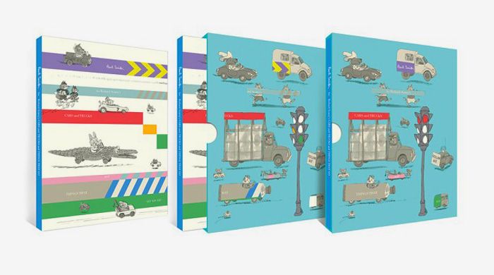 Детская \"Книжка про машинки\" в оформлении Пола Смита