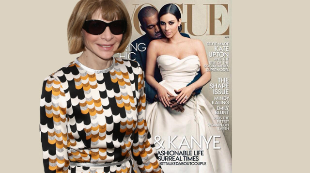 Обложка Vogue с Ким и Канье не была идеей Анны Винтур
