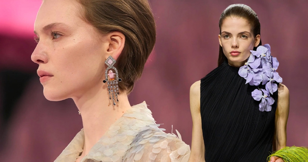 Зачесанные назад волосы и подводка на веках: бьюти-тренды кутюрной Недели моды весна-лето 2026