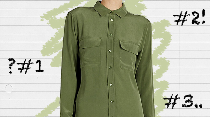 Одна вещь — 3 образа: рубашка в стиле сафари