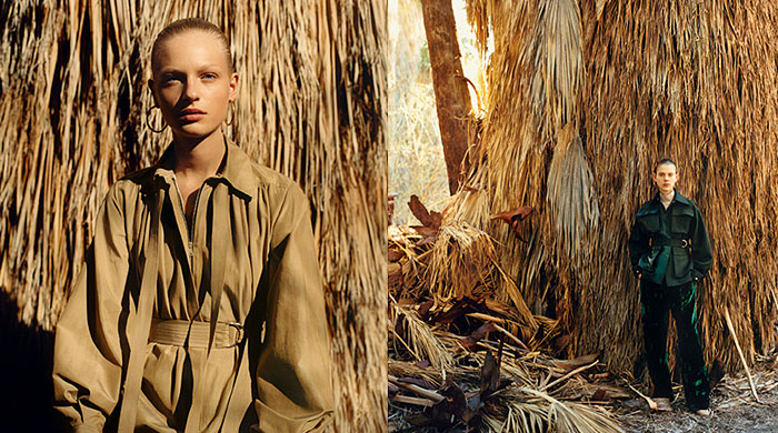 Под пальмой: новая рекламная кампания Céline