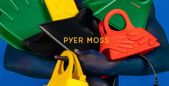 Pyer Moss впервые выпустил коллекцию сумок