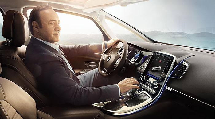 Кевин Спейси стал лицом новой рекламной кампании Renault