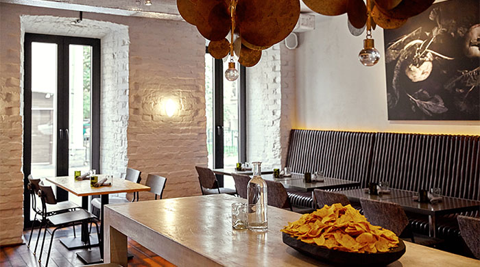 Ресторан Calicano с мексиканским акцентом