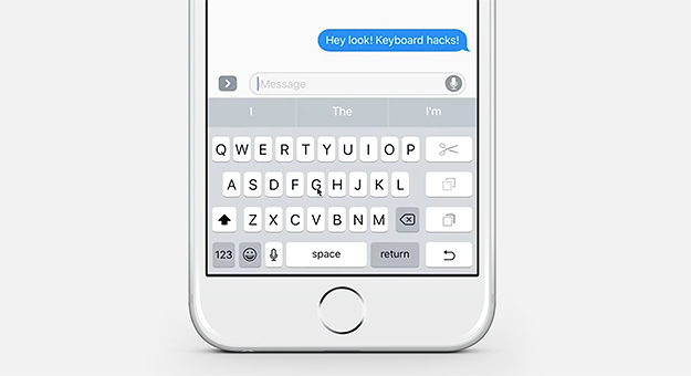 На iPhone обнаружили секретную клавиатуру