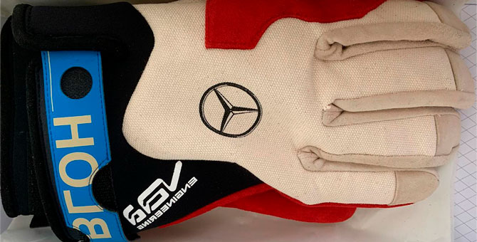 A$AP Nast показал перчатки из коллаборации Вирджила Абло и Mercedes-Benz