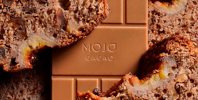 Mojo Cacao и Саша Новикова выпустили белый шоколад со вкусом бананового хлеба