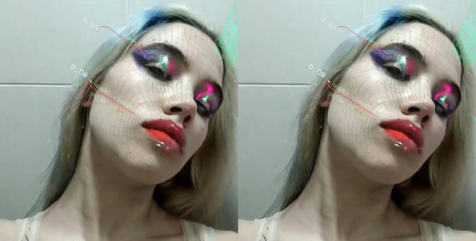 Dazed Beauty выпустил фильтр для Instagram с эффектом ИИ-макияжа