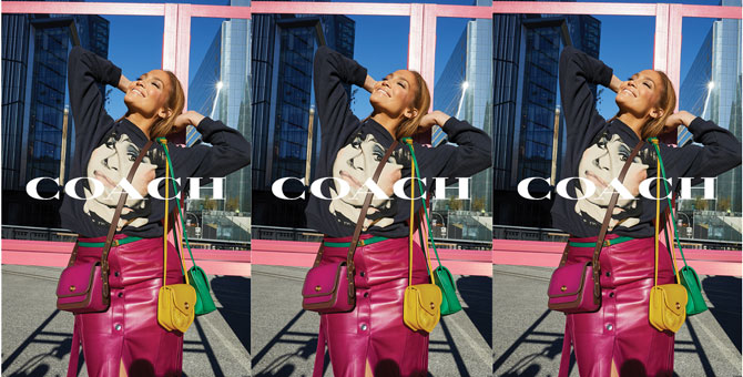Вышла первая кампания Coach с Дженнифер Лопес