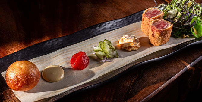 Японский ресторан Kodo представил эксклюзивный кайсеки-сет из шести блюд
