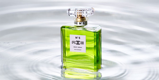 Вышел аромат на основе Chanel №5 и Axe