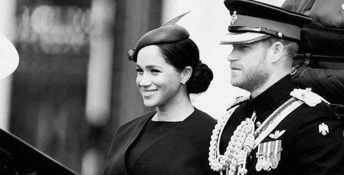 Меган Маркл впервые появилась на публике после родов