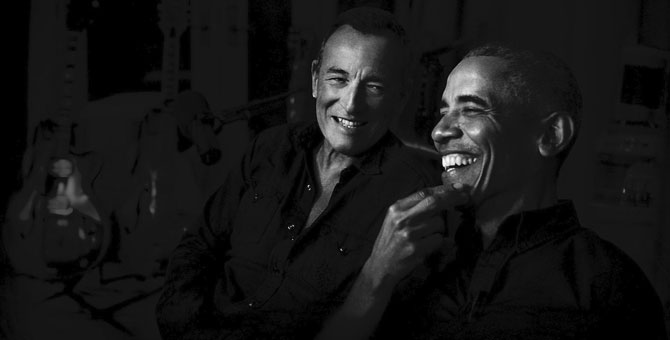 Барак Обама и Брюс Спрингстин запустили подкаст «Renegades: Born in the USA»