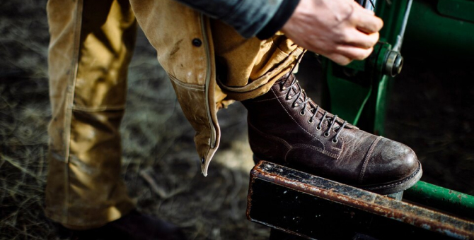 Patagonia выпустил ботинки из кожи бизона и с подошвой из переработанной резины