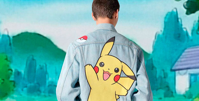 Levi’s представил новую коллаборацию с Pokémon
