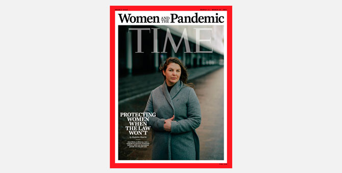 Журнал Time поместил на обложку россиянку Анну Ривину