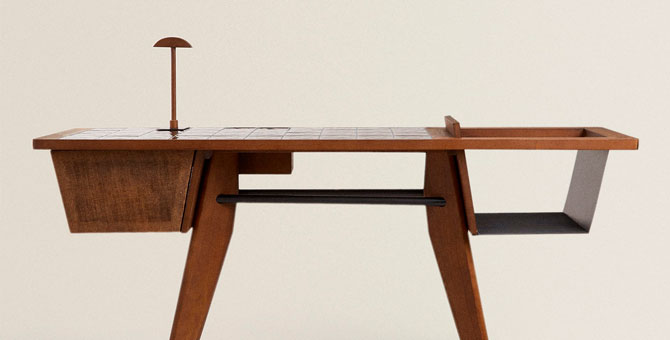 Zara Home представил коллекцию музыкальных предметов — стол для проигрывателя и усилитель