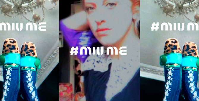 Miu Miu запустил вдохновляющую кампанию #MiuMe