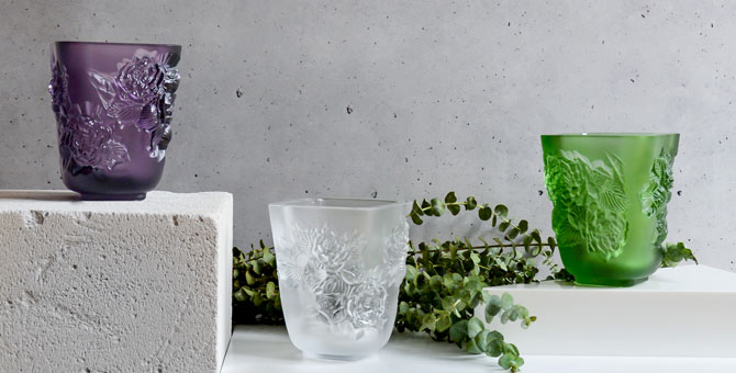 Lalique представил коллекцию предметов интерьера Botanica