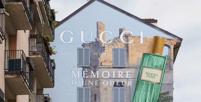 Gucci посвятил стрит-арт новому аромату Mémoire d'une Odeur