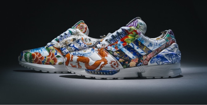 adidas и Meissen выпустили уникальные кроссовки с фарфоровой росписью