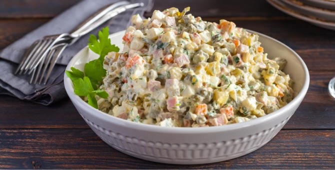 Появился онлайн-калькулятор оливье — сайт рассчитывает, сколько нужно ингредиентов для объема блюда