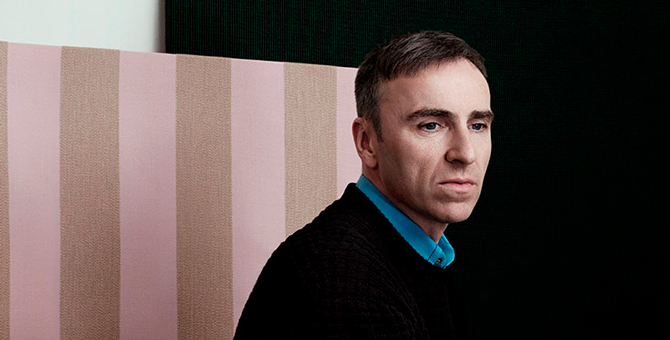 В Москве появился дизайнерский текстиль Рафа Симонса