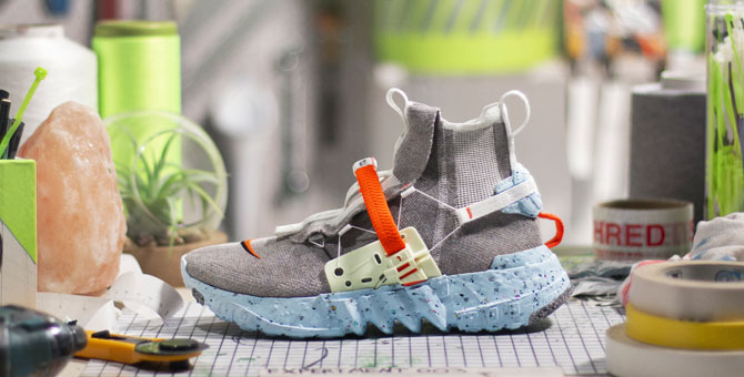 Nike выпустит кроссовки из «космического мусора»