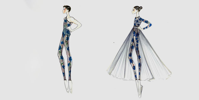 Мария Грация Кьюри делает костюмы для балета в честь Филипа Гласса