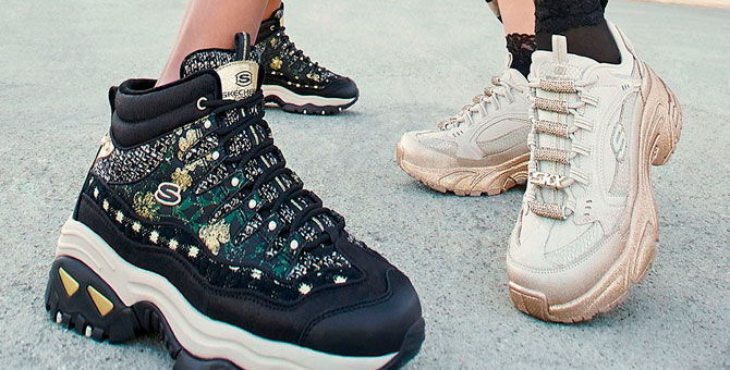 Skechers выпустил премиум-коллекцию популярных кроссовок