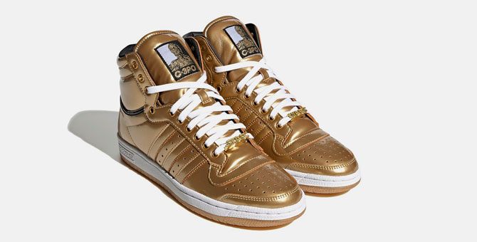 adidas выпустил кроссовки, посвященные роботу С-3PO из «Звездных войн»